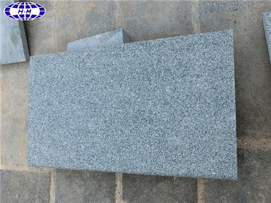 G612 Granite, China Green Granite Tile, Cut To Size, Flamed