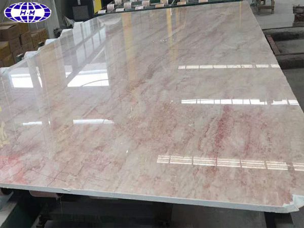 Chinese Pink Marble Slab, Pink Marble Tile
