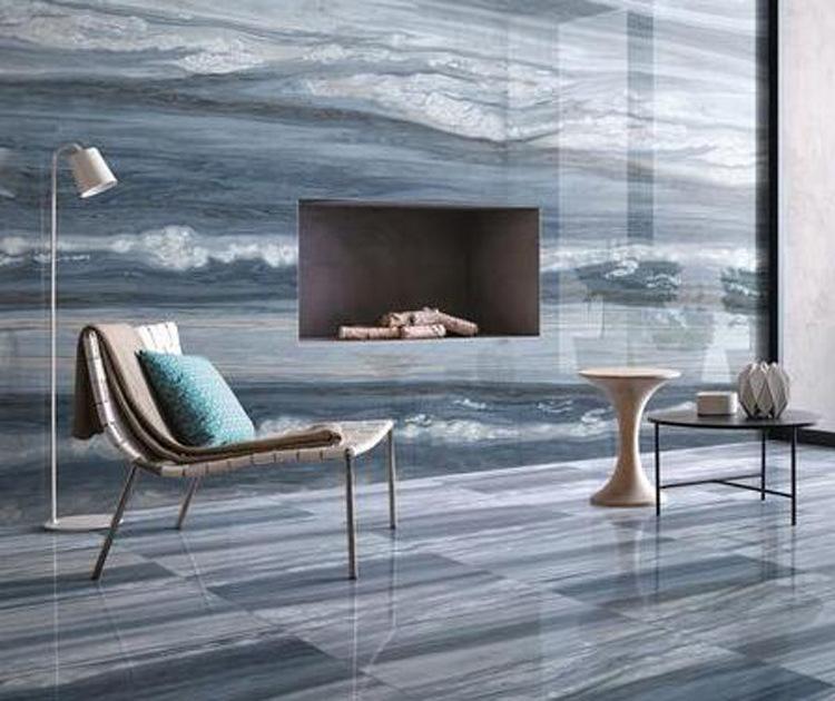 Palissandro Blue Floors for Hall Decoration